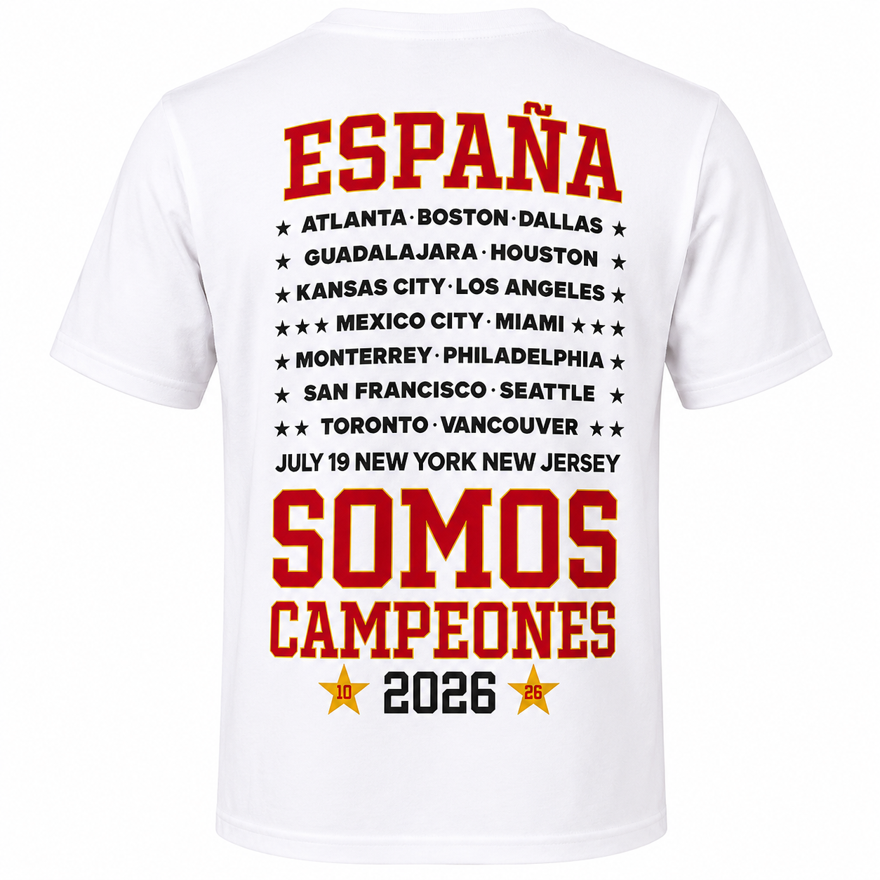 Spain We Are Champions 2026