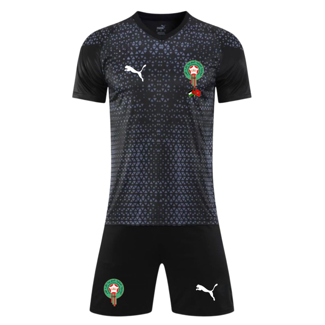 Morocco Palestine Black