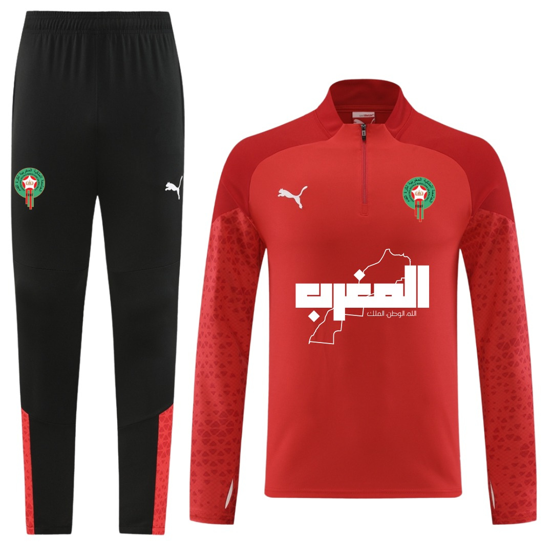 Roter Trainingsanzug „Morocco“