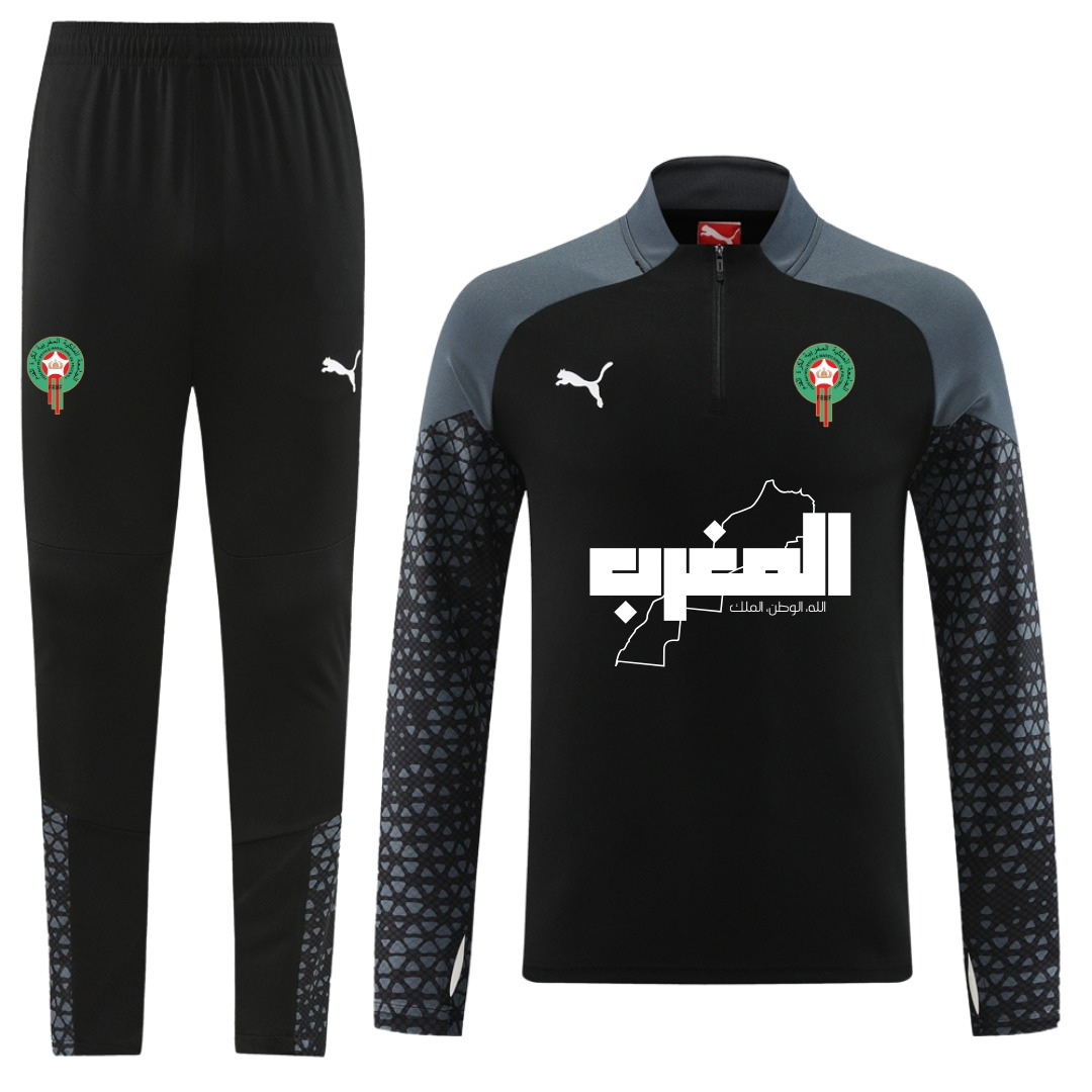 Zwart Marokko trainingspak