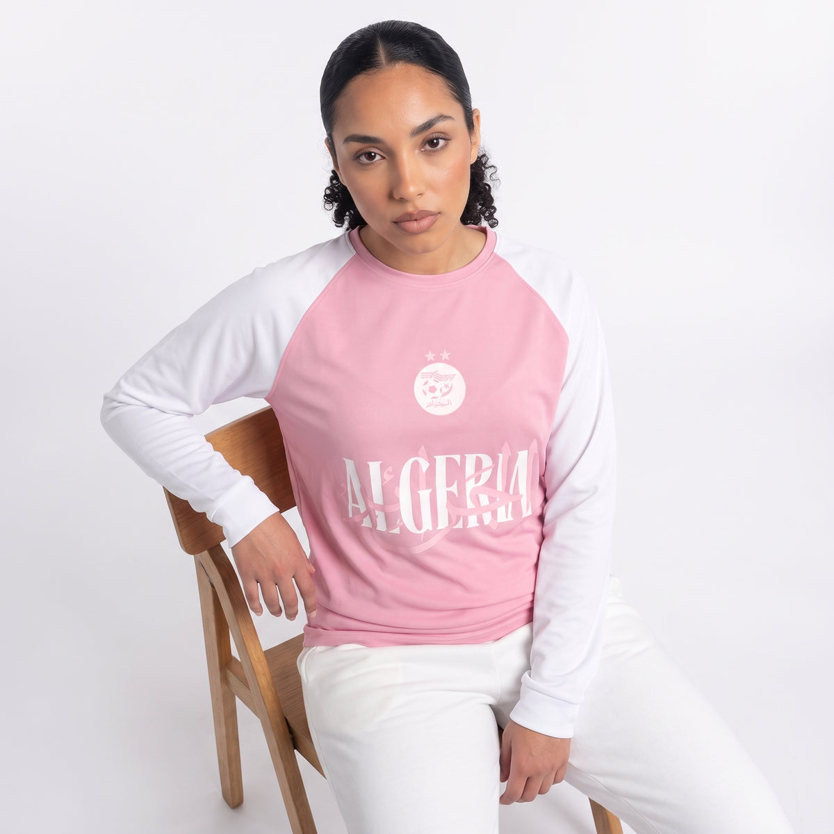 Algeria Pink/white