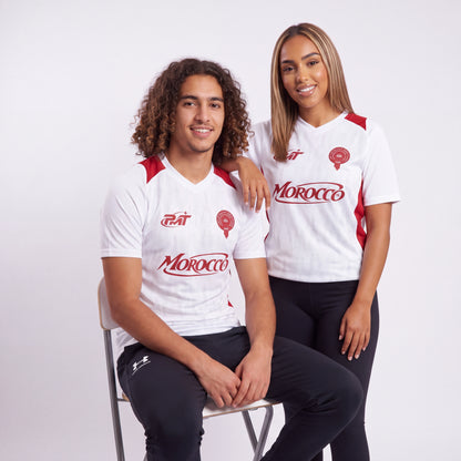 Morocco White Red