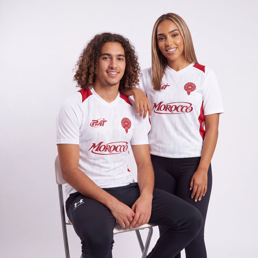 Morocco White Red