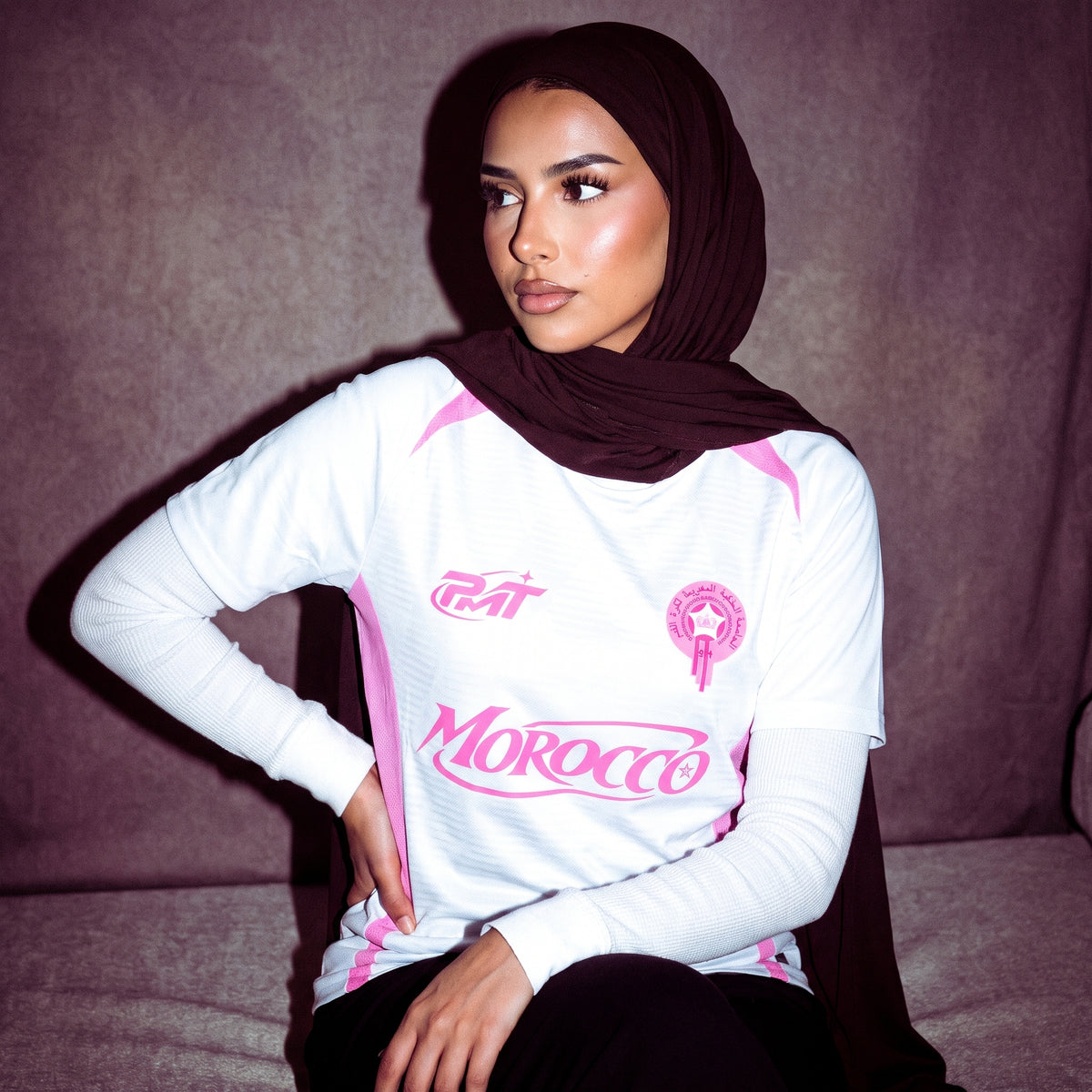 Morocco White Pink