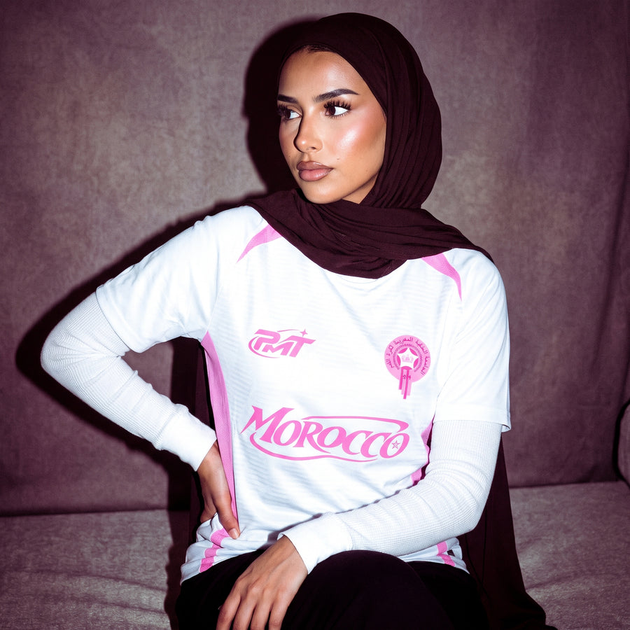 Morocco White Pink