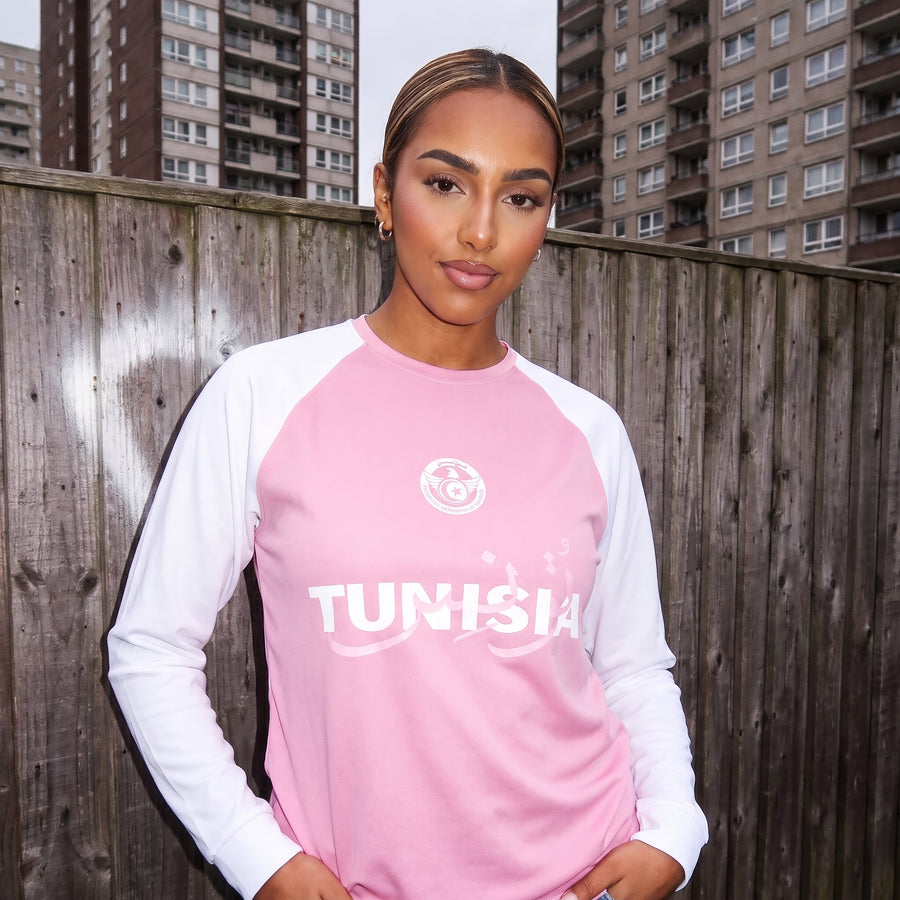 Tunisia Pink/white