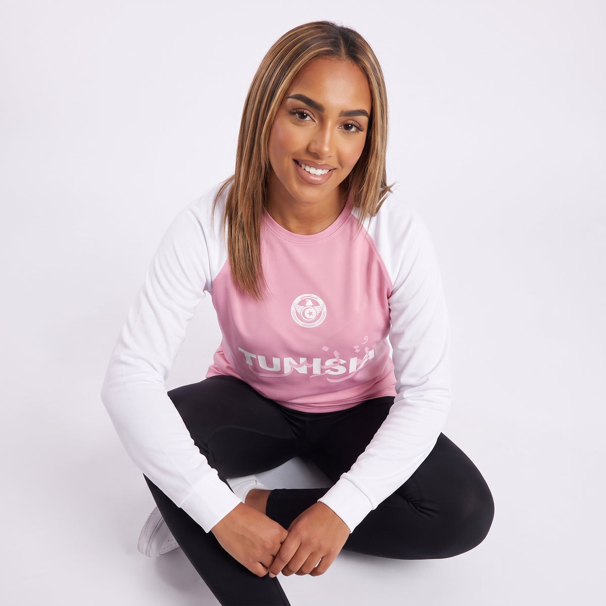 Tunisia Pink/white