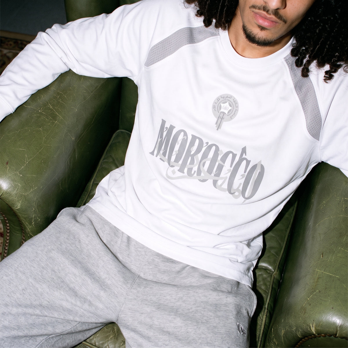 Morocco Gray/white