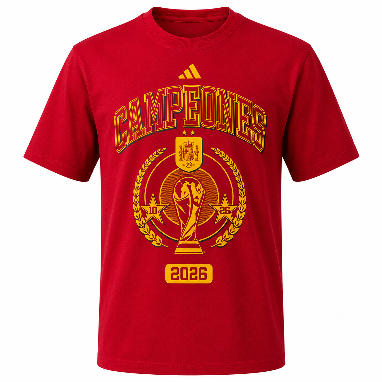 Spain Champion 2026 Red