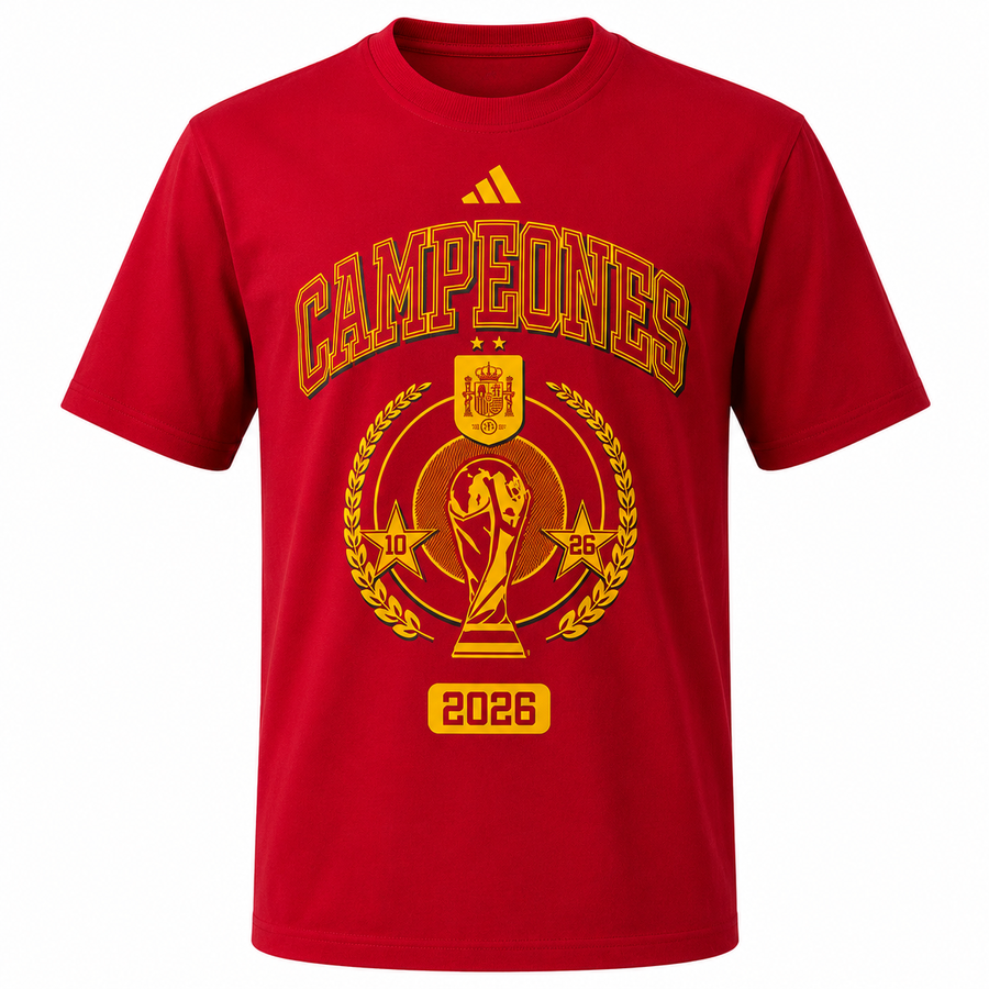 Spain Champion 2026 Red