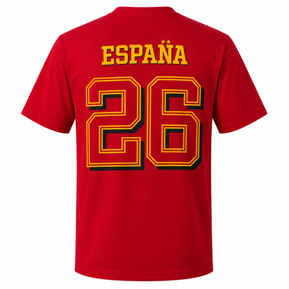 Spain Champion 2026 Red