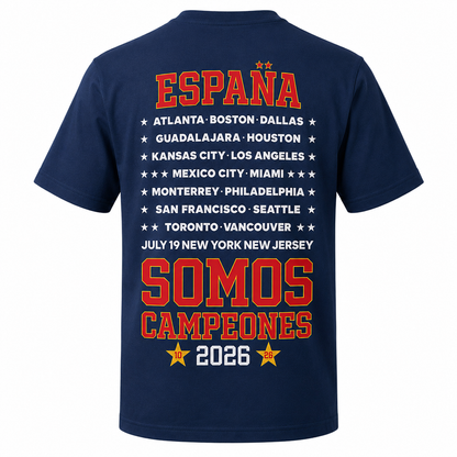Spain We Are Champions Blue 2026