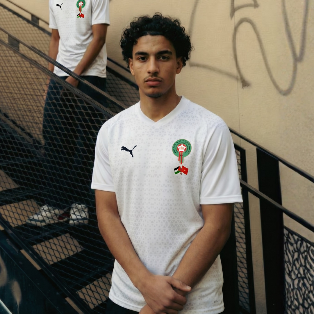 Morocco Palestine White