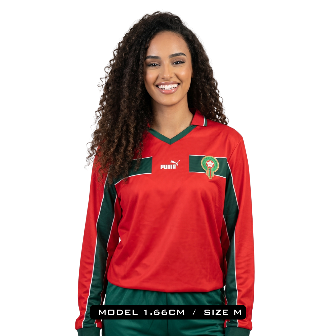 Morocco 98 Red Long sleeves