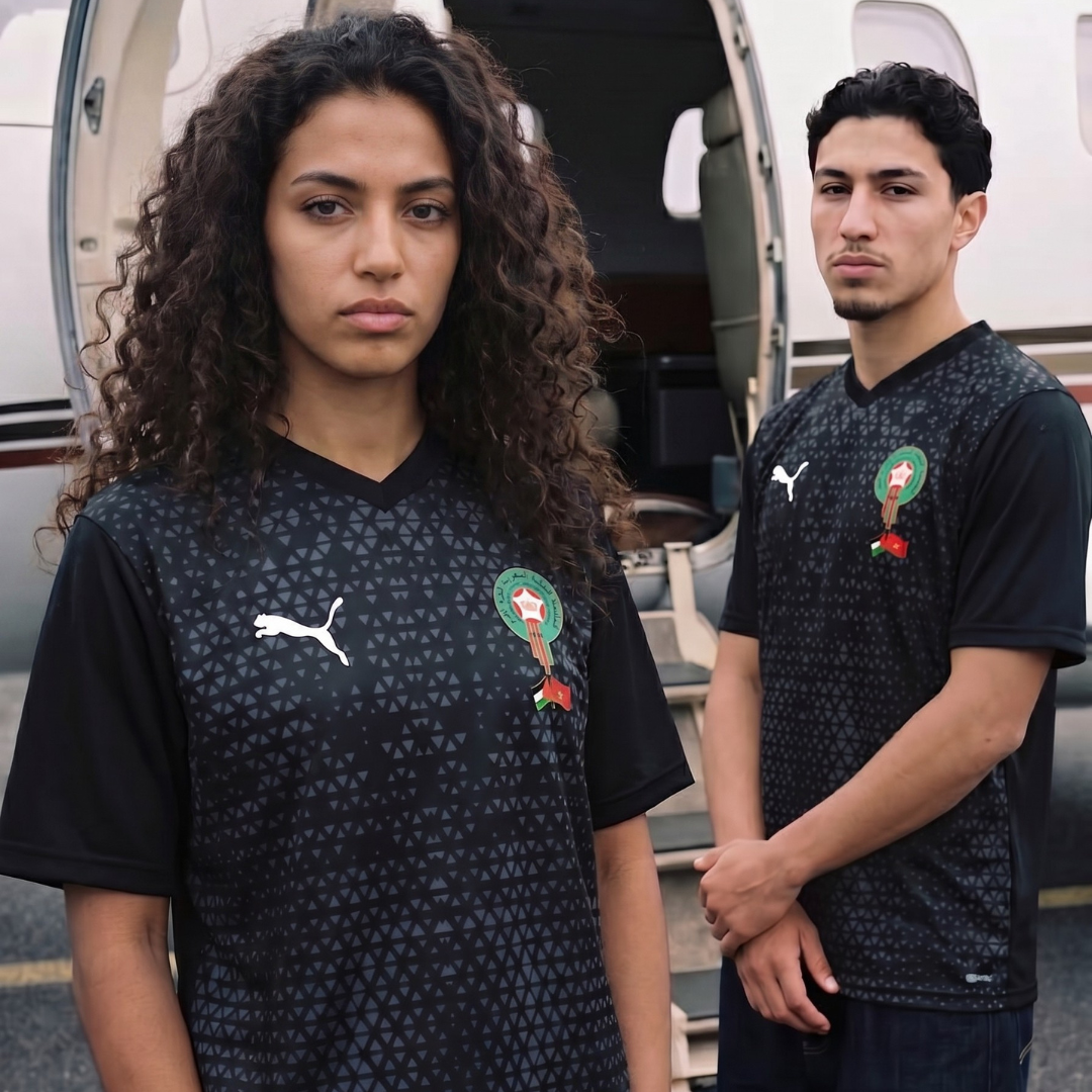Morocco Palestine Black