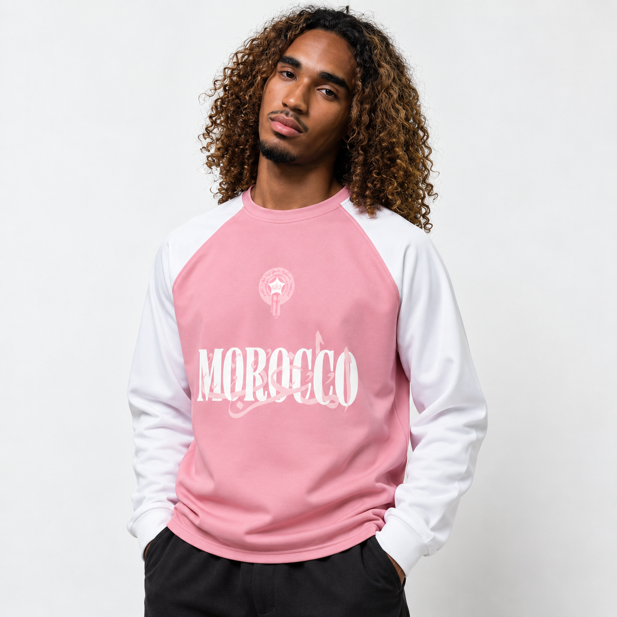 Morocco Pink/White