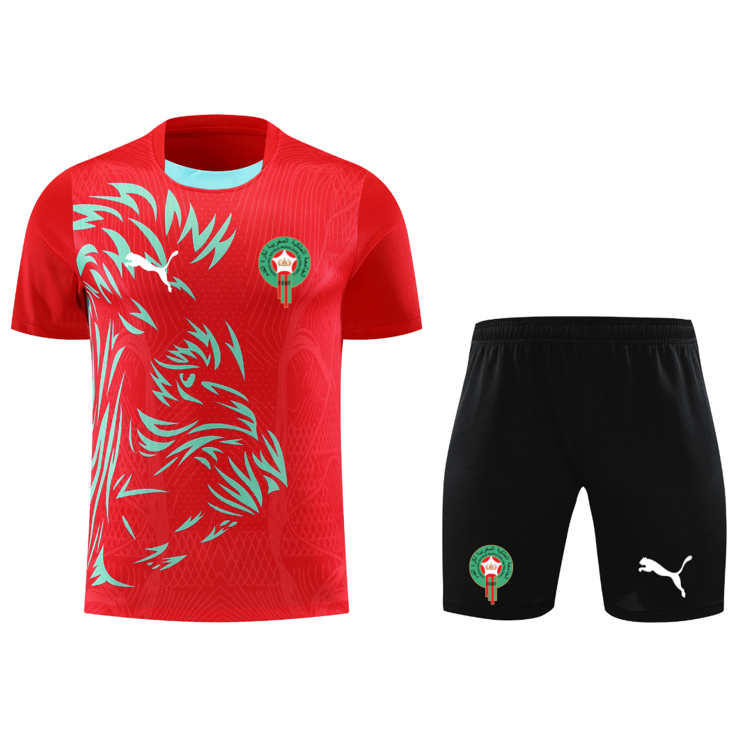 Morocco Lion Red