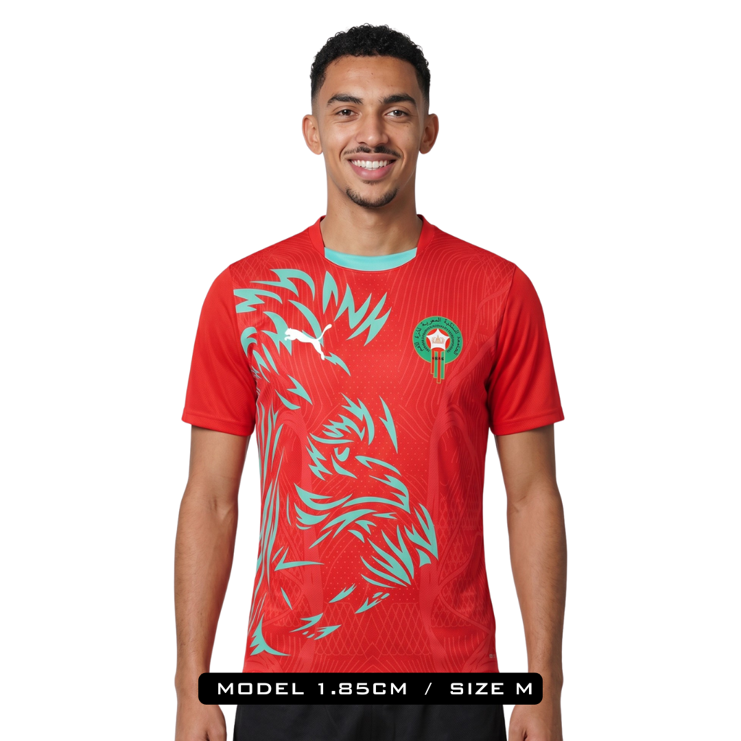 Morocco Lion Red