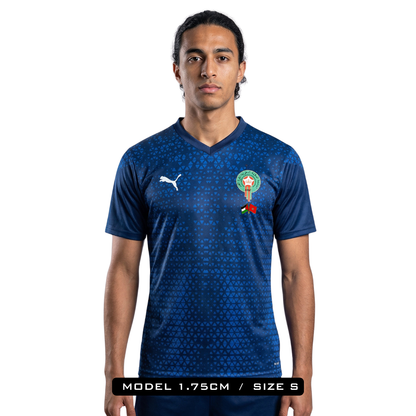 Morocco Palestine Navy Blue