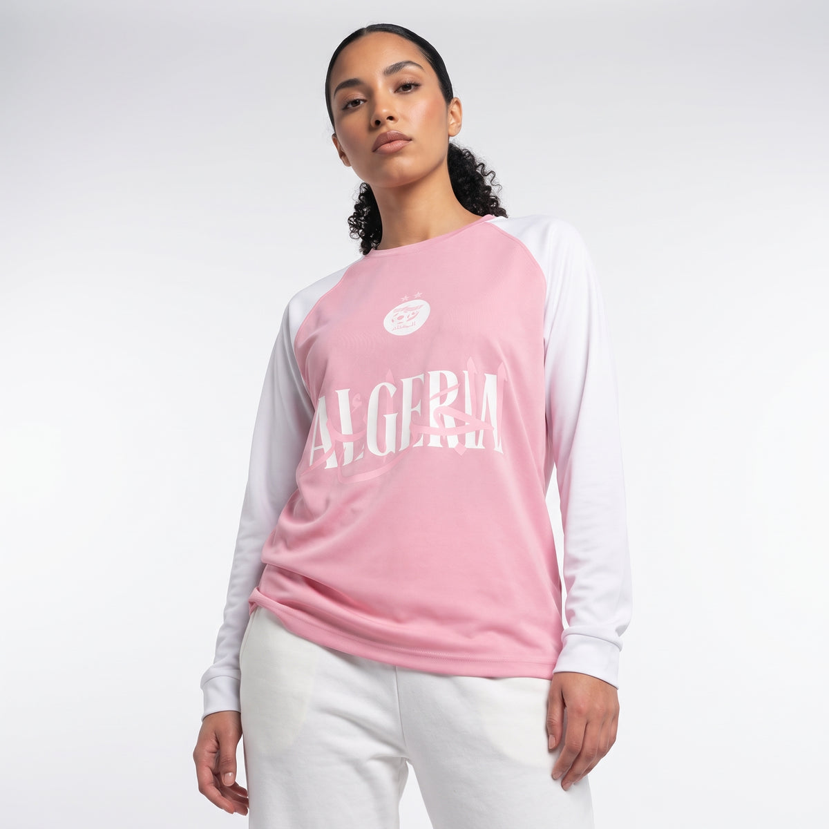 Algeria Pink/white