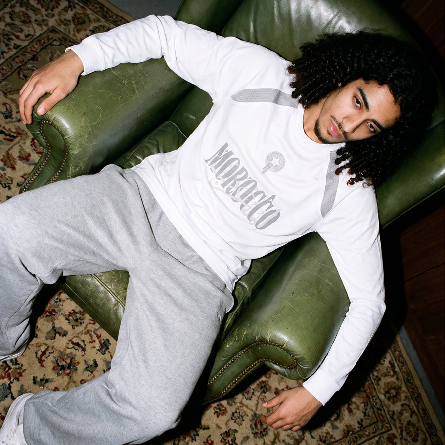 Morocco Gray/white