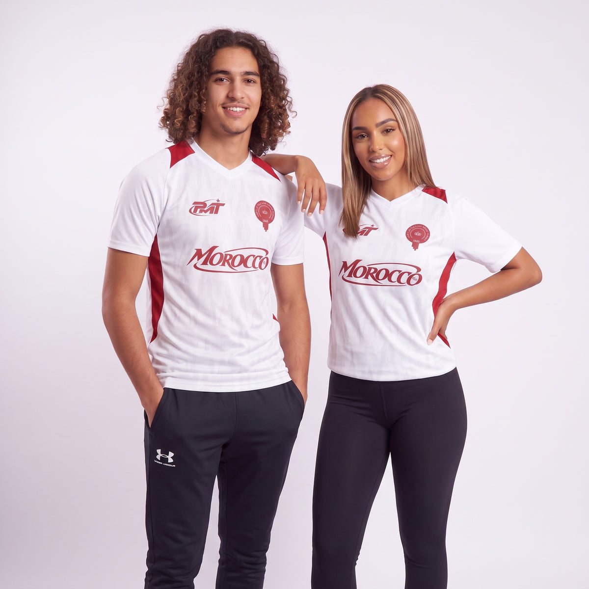 Morocco White Red