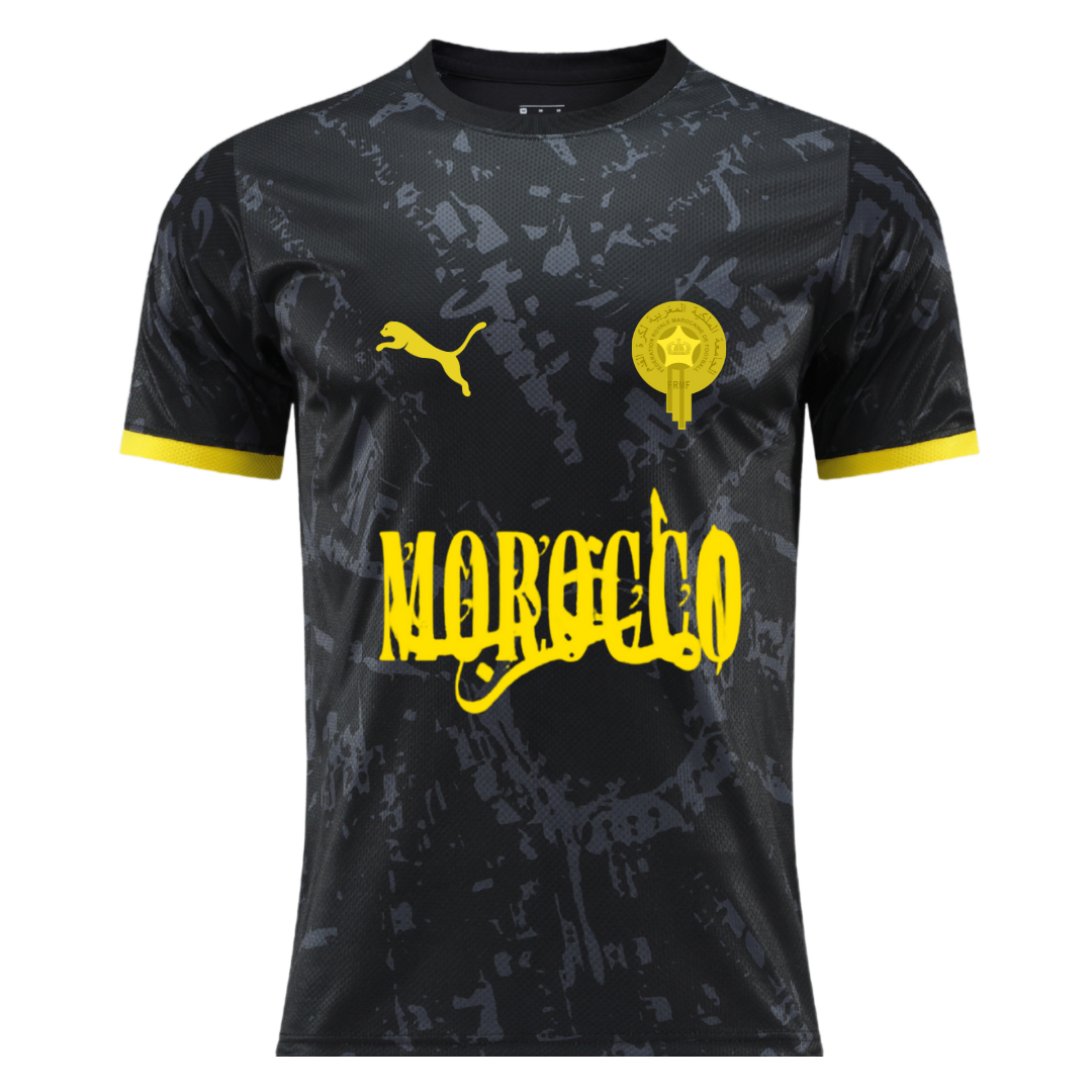 Morocco Black Yellow