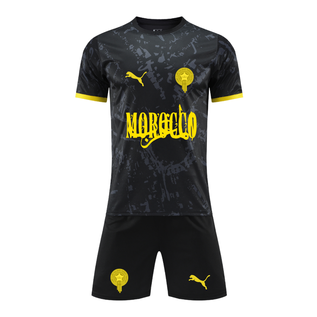 Morocco Black Yellow