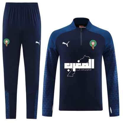 Blauw Marokko trainingspak
